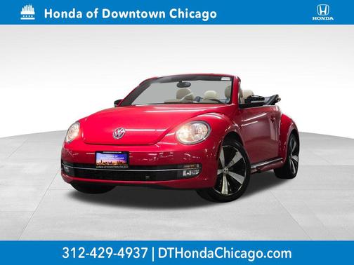 Red 2013 Volkswagen Beetle 2.0T