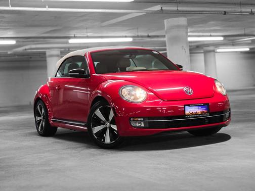 Red 2013 Volkswagen Beetle 2.0T