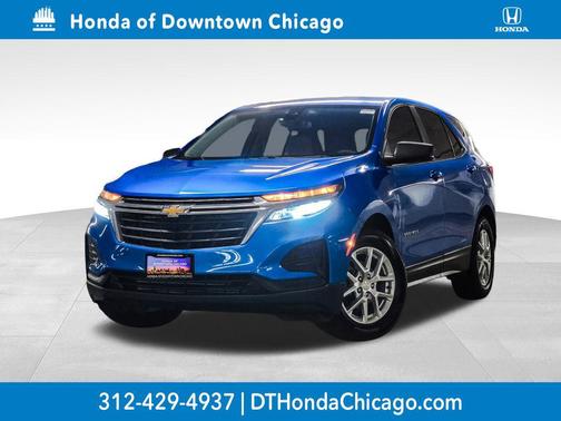 Riptide Blue Metallic 2024 Chevrolet Equinox LS