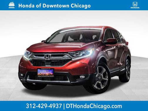 Molten Lava Pearl 2018 Honda CR-V EX