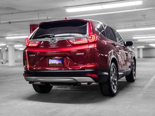 Molten Lava Pearl 2018 Honda CR-V EX