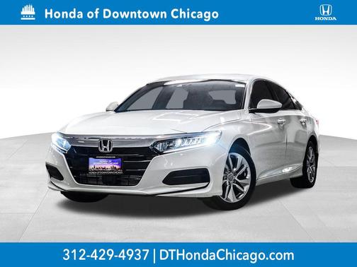 Platinum White Pearl 2019 Honda Accord LX