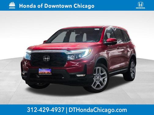 Red 2024 Honda Passport AWD EX-L