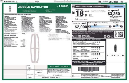 Ruby Red Metallic 2018 Lincoln Navigator Reserve