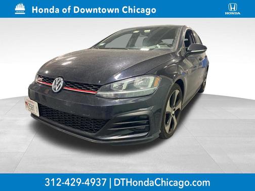 Deep Black Pearl 2019 Volkswagen Golf GTI 2.0T S 4-Door