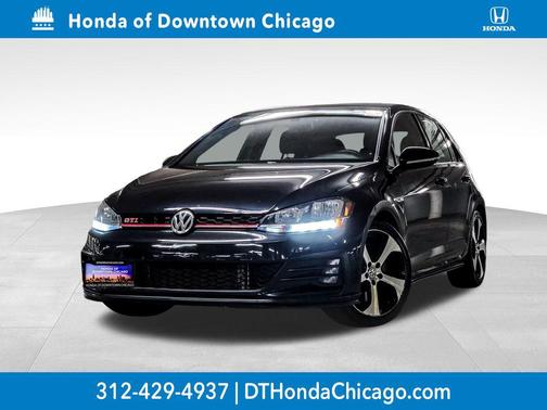Deep Black Pearl 2019 Volkswagen Golf GTI 2.0T S 4-Door
