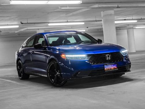 Still Night Pearl 2025 Honda Accord Hybrid Sport-L