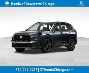 Gray 2026 Honda CR-V Hybrid Sport-L AWD