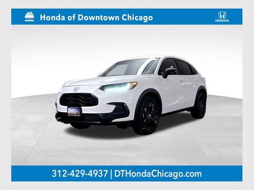 Platinum White Pearl 2026 Honda HR-V AWD Sport