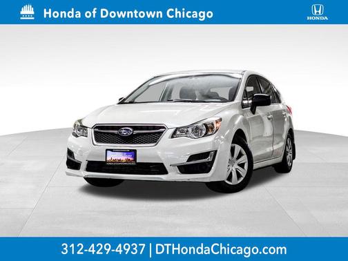 Crystal White Pearl 2016 Subaru Impreza 2.0i