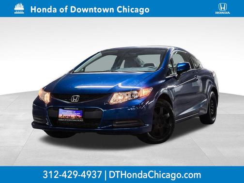 Dyno Blue Pearl 2013 Honda Civic LX