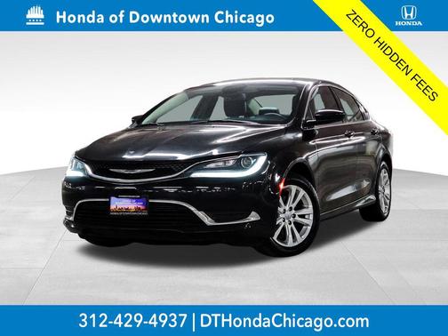 Black Clearcoat 2017 Chrysler 200 Limited