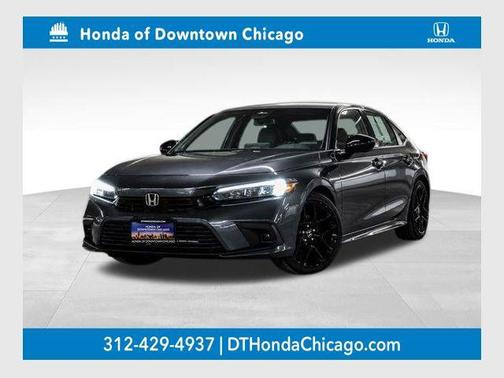 Meteorite Gray Metallic 2026 Honda Civic Sport