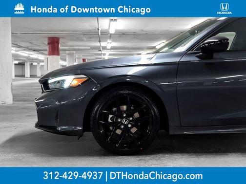 Meteorite Gray Metallic 2026 Honda Civic Sport