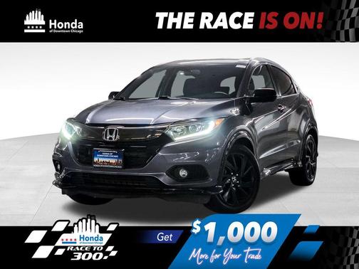 Modern Steel Metallic 2022 Honda HR-V AWD Sport
