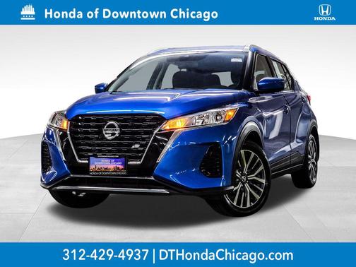 Electric Blue Metallic 2021 Nissan Kicks SV