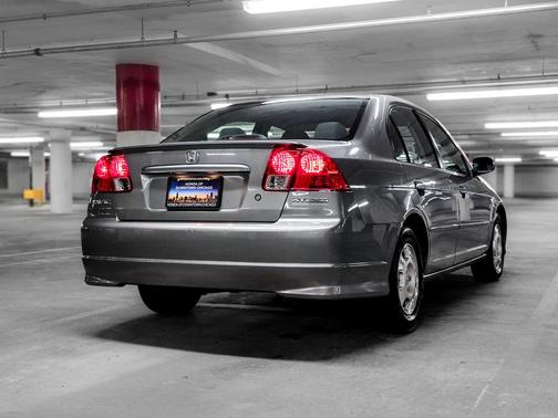 Opal Silver Blue Metallic 2005 Honda Civic Hybrid Base