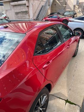 Barcelona Red Metallic 2017 Toyota Corolla LE