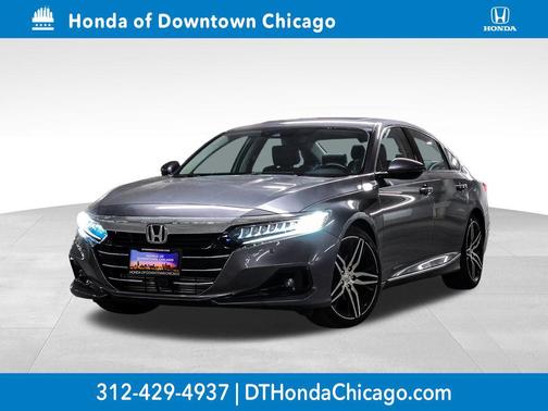 Gray 2021 Honda Accord Touring 2.0T
