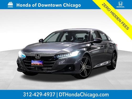 Gray 2021 Honda Accord Touring 2.0T