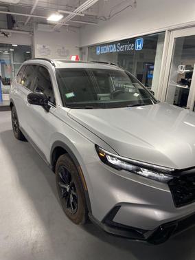 Crystal Black Pearl 2025 Honda CR-V Hybrid Sport AWD