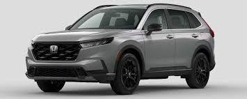 Solar Silver Metallic 2025 Honda CR-V Hybrid Sport AWD