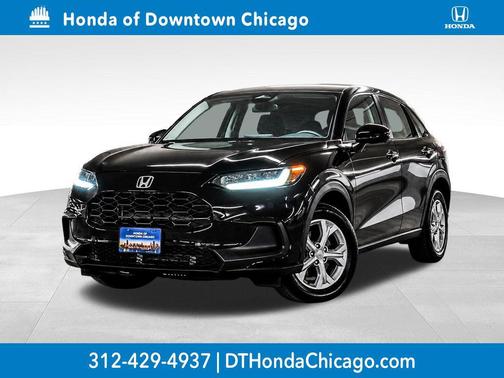 Crystal Black Pearl 2025 Honda HR-V LX