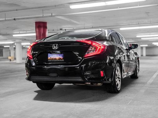 Crystal Black Pearl 2016 Honda Civic LX
