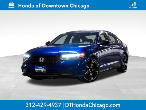 Still Night Pearl 2024 Honda Accord Hybrid Sport
