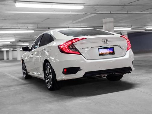 White Orchid Pearl 2016 Honda Civic EX