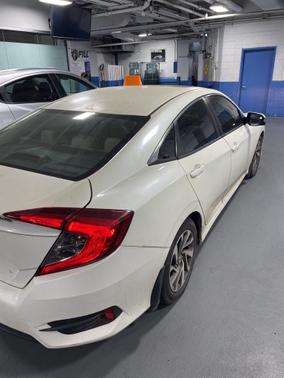 White Orchid Pearl 2016 Honda Civic EX
