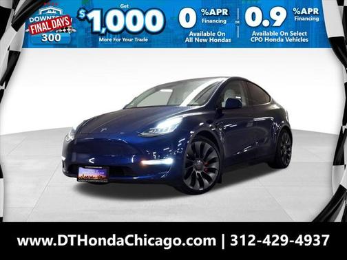 2020 Tesla Model Y Performance Dual Motor All-Wheel Drive