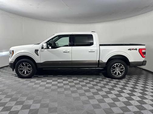 STAR WHITE METALLIC TRICOAT 2023 Ford F-150 KING RANCH