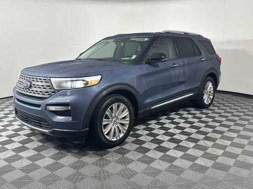 INFINITE BLUE MET TINTED CC 2021 Ford Explorer LIMITED