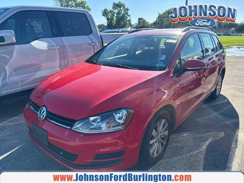 Tornado Red 2016 Volkswagen Golf SportWagen TSI S 4-Door