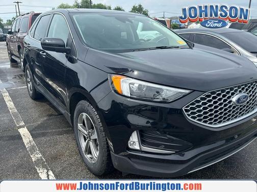 Agate Black Metallic 2024 Ford Edge SEL