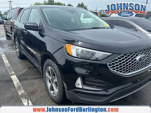 Agate Black Metallic 2024 Ford Edge SEL