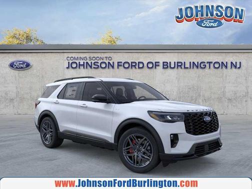 SPACE WHT MET 2026 Ford Explorer ST-Line