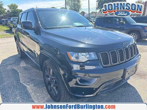 Diamond Black Crystal Pearlcoat 2021 Jeep Grand Cherokee 80th Anniversary 4x4