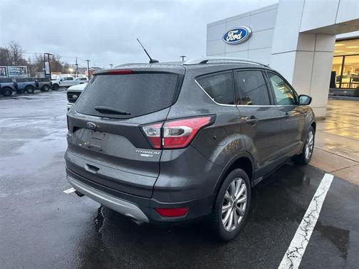Ruby Red Metallic Tinted Clearcoat 2017 Ford Escape Titanium