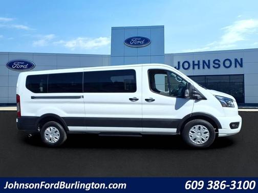 Oxford White 2023 Ford Transit-350 XLT