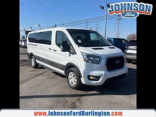 Oxford White 2023 Ford Transit-350 XLT