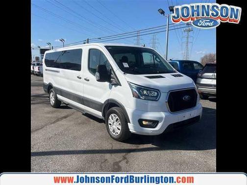 Oxford White 2023 Ford Transit-350 XLT