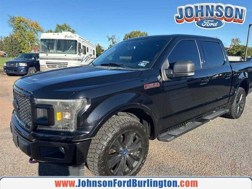 Agate Black Metallic 2019 Ford F-150 XLT