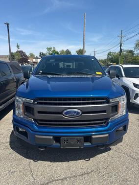Lightning Blue 2018 Ford F-150 XLT