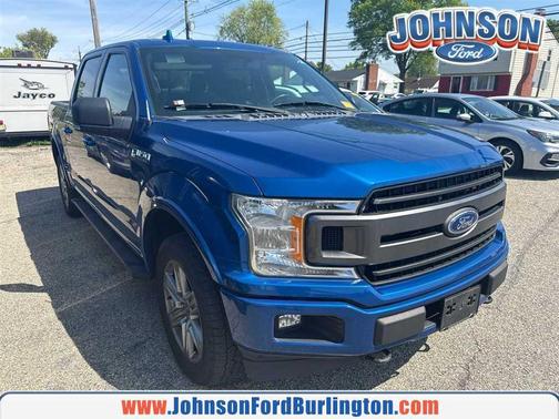 Lightning Blue 2018 Ford F-150 XLT