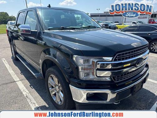 Shadow Black 2018 Ford F-150 Lariat