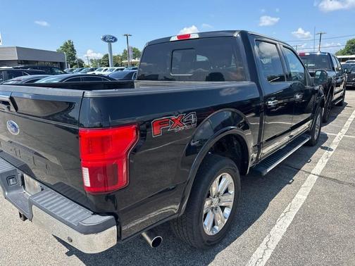 Shadow Black 2018 Ford F-150 Lariat