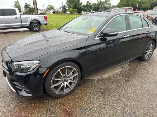 Black 2021 Mercedes-Benz E-Class 4MATIC