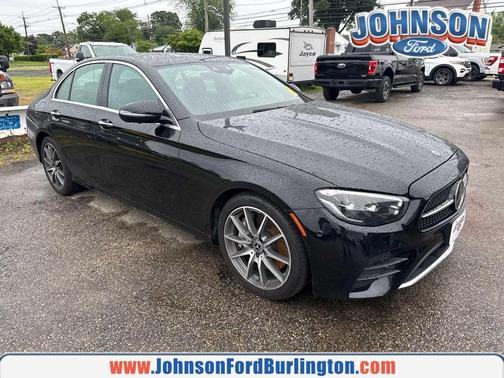Black 2021 Mercedes-Benz E-Class 4MATIC